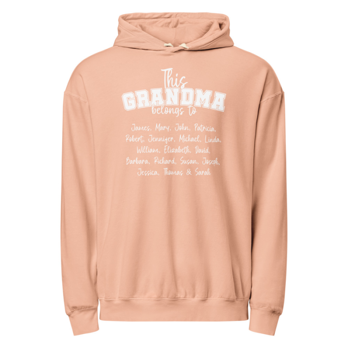 This Grandma Belongs To - Lightweight Hoodie